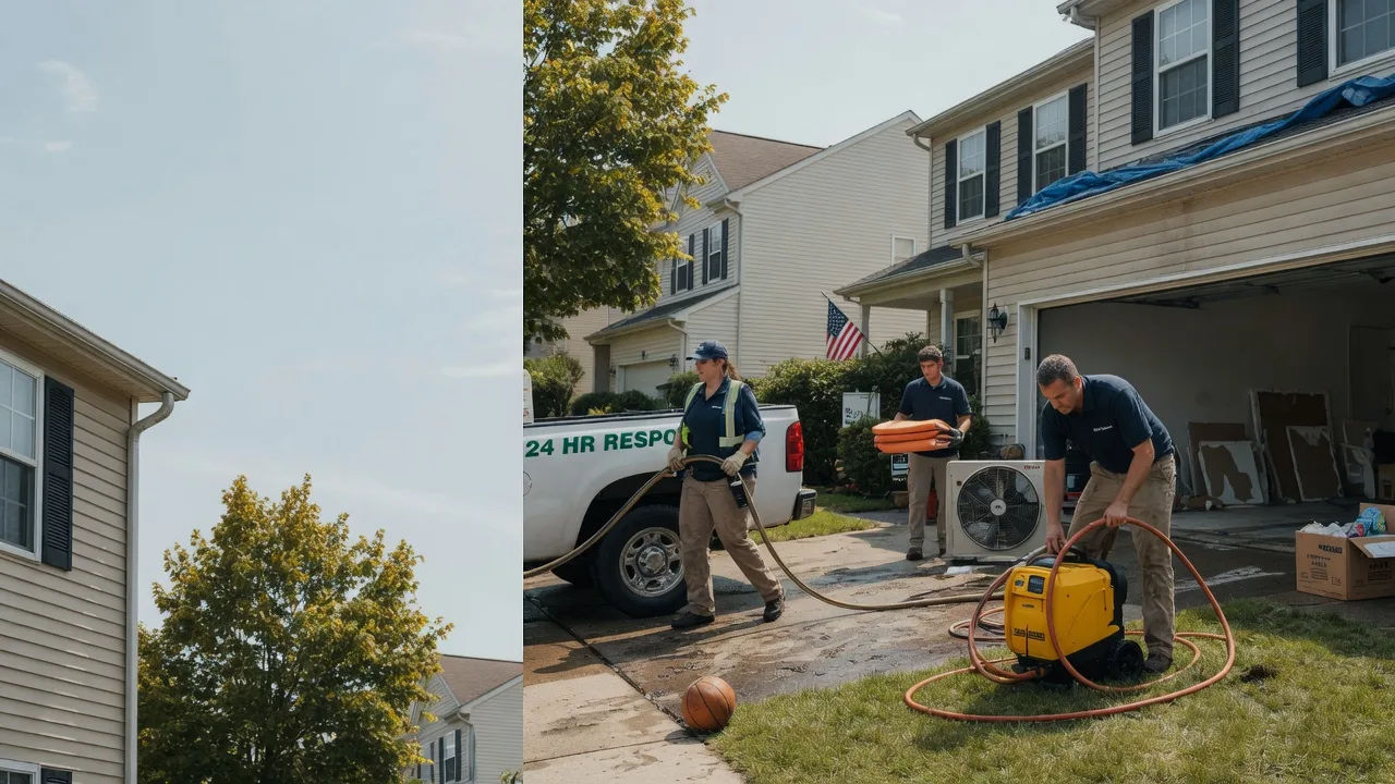 Emergency Water Damage Restoration in Warrington, PA near me
